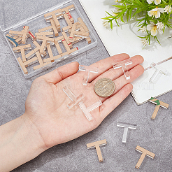 30 шт. акриловые штифты-скобы в виде сот FIND-BC0013-60B