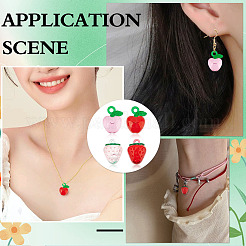 36шт 4 стиля прозрачные акриловые подвески&nbsp;OACR-ME0001-27