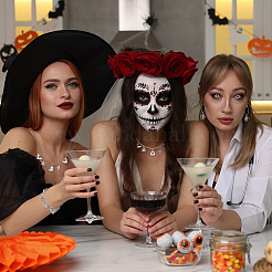 5 сумка 5 цвета стили тибетский стиль сплав подвески на тему Хэллоуина&nbsp;FIND-GA0007-95