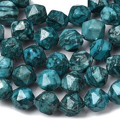 Натуральная карта каменные бусы пряди G-Z119-A23-03