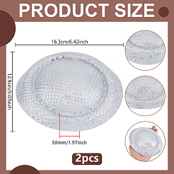 Французский берет из полиэстера для женщин&nbsp;LS-AJEW-WH0248-760C