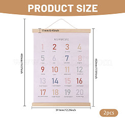 Tapisseries murales décoratives en tissu&nbsp;AJEW-CA0005-49