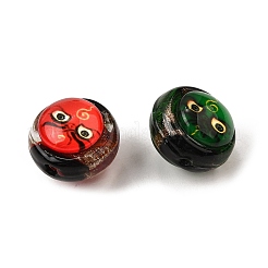 Бусины ручной работы бусины золотого песка LAMP-S079-05