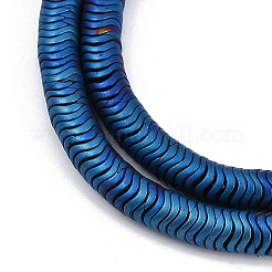 Гальванические нити из синтетических немагнитных гематитовых бусин&nbsp;G-H020-M01-25