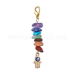 Bijoux chakra en alliage d'émail&nbsp;HJEW-JM01683