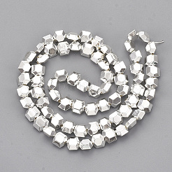 Electroplate non magnetici ematite sintetico fili di perline&nbsp;G-T114-38