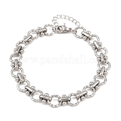 Bracelets à maillons en acier inoxydable 304 pour femmes&nbsp;BJEW-H207-01C-P