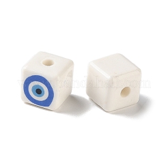 Perles en porcelaine céramique peintes à la main&nbsp;PR-CBA3F2D-04B