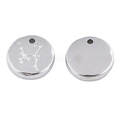 Anlaufgeschützte Charms aus chirurgischem Edelstahl 316&nbsp;STAS-S116-418G-P