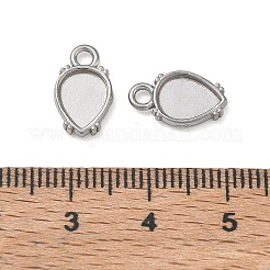 Pendentifs cabochons en acier inoxydable 304&nbsp;SA-CBAE5AC-06P