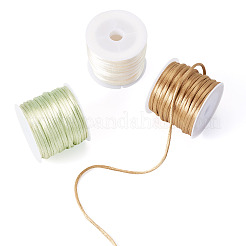 3 Rolle Nylon-Rattail-Satinschnur in 3 Farben&nbsp;NWIR-TA0001-45C