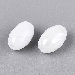 Непрозрачные цвета блестящие стеклянные бусины&nbsp;X-SEED-N008-02A-01