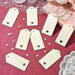 Деревянные большие подвески WOOD-CJC0019-10