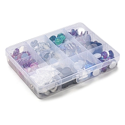 Наборы для изготовления серег-гвоздиков своими руками&nbsp;DIY-SZ0002-14