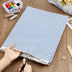 1 mètre de tissu à rayures en coton&nbsp;DIY-GA0009-82C