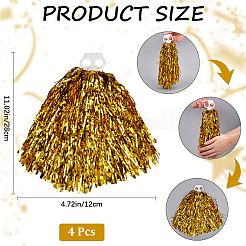 Haustier-cheerleading-pom-poms cheerleading hand&nbsp;AJEW-WH20007-40D
