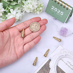 4 шт. латунные наконечники для шнура&nbsp;KK-CA0003-73C