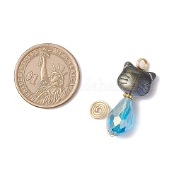 Подвески из гальванического стекла&nbsp;PALLOY-JF03995