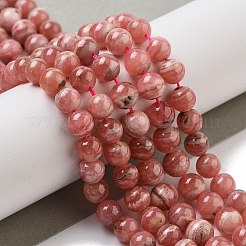 Natürliche argentinien rhodochrosit perlen stränge&nbsp;G-D864-14-6mm-A