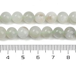 Нити бусин из натурального зеленого лунного камня G-NH0060-A01-01