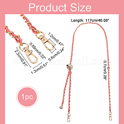 1 шт. регулируемые ремни для сумки из искусственной кожи&nbsp;FIND-WR0009-67C