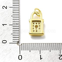 Стойки обшивки латунь микро проложить кубическую прелесть диоксида циркония&nbsp;KK-D359-05G