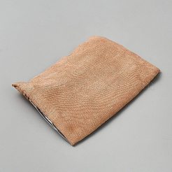ポリエステル製メイクアップ収納ジッパーバッグ6個  女性用の見える窓付きクラッチバッグ  長方形  ペルー  8x12x0.2cm&nbsp;AJEW-WH20042-03D