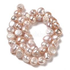 Нити из натурального культивированного пресноводного жемчуга PEAR-E017-37