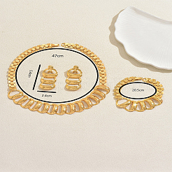 Vintage-Set aus massiver Halskette&nbsp;SY4880