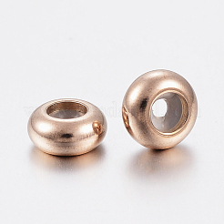 Ionenplattierung (IP) 202 Edelstahlperlen&nbsp;X-STAS-F148-9mm-07RG