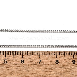 Ожерелья из цепочек панцирного плетения из нержавеющей стали 304 толщиной 1.5 мм&nbsp;NJEW-T016-28P