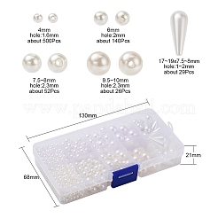 10 стиль абс-пластика и акриловых искусственных жемчужных бусин KY-YW0001-16