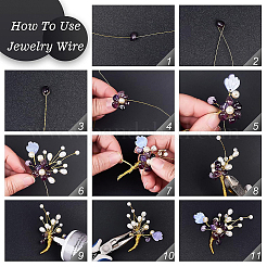 Круглая медная проволока&nbsp;CWIR-BC0001-0.3mm-G