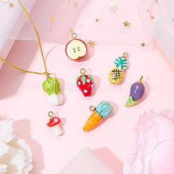 7 pendentif en porcelaine fait main&nbsp;PALLOY-SW00138