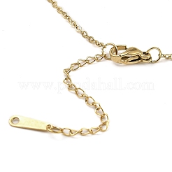 Ожерелья с подвесками из стекла в виде бабочек NJEW-E105-06KCG-01