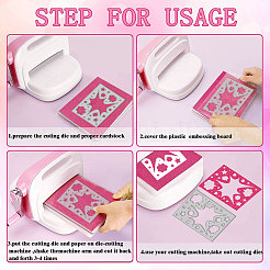 Взрыв знак тема углеродистая сталь штампы трафареты DIY-WH0309-1792