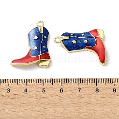 Подвески из сплава с эмалью ко дню независимости&nbsp;ENAM-I069-02G-02A