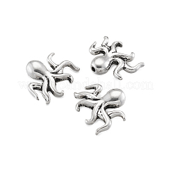 Сплавочные овальные бусины тибетского стиля &nbsp;PALLOY-TAC0009-18AS