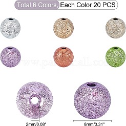 Sprühen gemalte Acrylperlen-Spitzlackiert&nbsp;ACRP-PH0001-03-WH