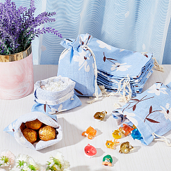 20 шт. хлопчатобумажные упаковочные мешочки AJEW-PH0004-61