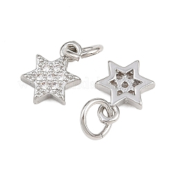 Латунные микро проложить кубического циркония подвески&nbsp;ZIRC-K070-41P