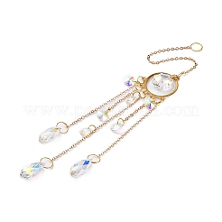 Железные висячие украшения AJEW-H154-06C