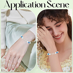 10шт 2 цвета регулируемый браслет из нержавеющей стали 304 изготовление STAS-BBC0004-83