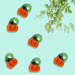 30 шт. подвески ручной работы в стиле лэмпворк на осеннюю тематику LAMP-PA0001-23