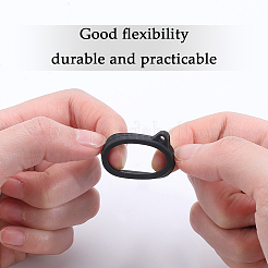 6шт регулируемый ремешок на шею из полиэстера DIY-GF0008-38A