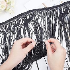 8 цвет бахрома из полиэстера с кисточкой AJEW-WH0251-12