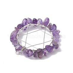 Подвески из смешанной крошки драгоценных камней&nbsp;PALLOY-JF02549-02