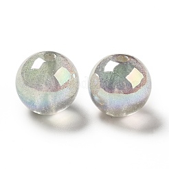 Placcatura uv perline acriliche iridescenti arcobaleno trasparenti&nbsp;OACR-D010-01F