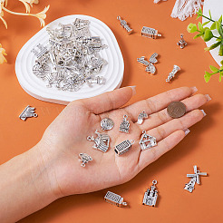 100шт 20 стиля подвески из цинкового сплава в тибетском стиле&nbsp;FIND-TA0003-90