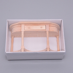 Décorations pour la maison en bois naturel&nbsp;DJEW-WH0010-02